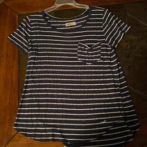Striped Hollister tee